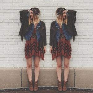 Free People Voile and Lace Slip Dress